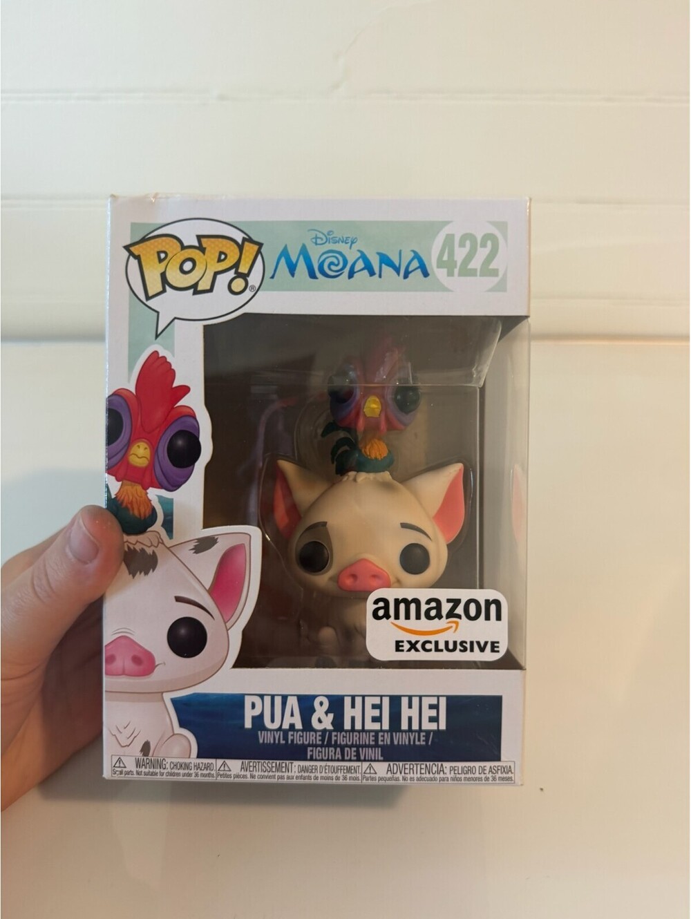 Funko Pop! Vinyl Disney Moana Pua & Hei Hei EXCLUSIVE NWT